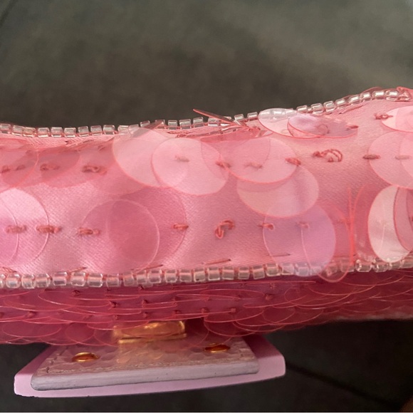 Fendi 1997 Baguette Pink Sequin Rare 2021 - Picture 13 of 16